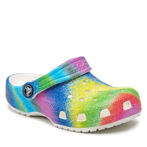 Ciabatte Crocs - Classic Spray Dye Clog K 208080 White/Multi