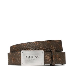 Guess Cintura da uomo Vezzola Belts BM7543 LEA35 Marrone