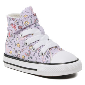 Image of Sneakers aus Stoff Converse - Chuck Taylor All Star 1V A03593C Lavender/White
