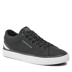 Sneakers Tommy Hilfiger - Hi Vulc Core Low Stripes FM0FM04735 Black BDS
