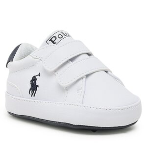 Sneakers Polo Ralph Lauren - Heritage Court Ii Ez Layette RL100731 White Smooth/Navy w/ Navy PP