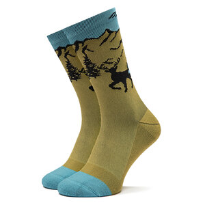 Image of Hohe Herrensocken Dynafit - Stay Fast Army 8070