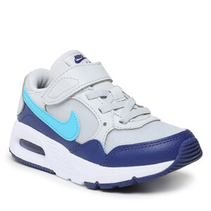 Image of Schuhe Nike - Air Max Sc (Psv) CZ5356 011 Pure Platinum/Blue Lightning