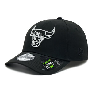 Image of Cap New Era - Chicago Bulls Repreve Monochrome 60358121 Schwarz