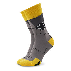 

Високі шкарпетки unisexHeel Tread, Сірий