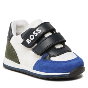 Sneakers Boss - J09193 M White 10P