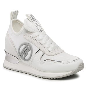 Sneakers Dkny - Sabatini K4261395 White Wht