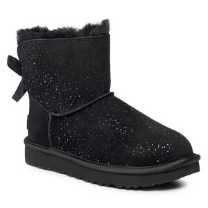 Image of Schuhe Ugg - W Mini Bailey Bow Metallic Spots 1134135 Blk