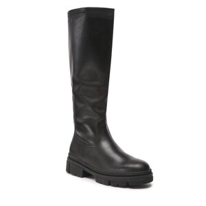 Knee High Boots Tamaris - 1-26622-29 Black Leather 003