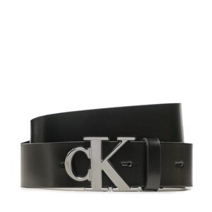 Image of Herrengürtel Calvin Klein Jeans - Mono Round Plauqe Lthr Belt 40Mm K50K510778 BDS