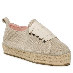Image of Espadrilles Manebi - Lace-Up Espadrilles O 7.1 E0 Natural