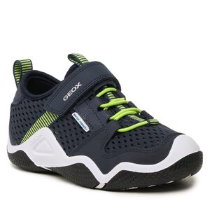 Sneakers Geox - J Wader B. A J3530A 01450 C0749 S Navy/Lime