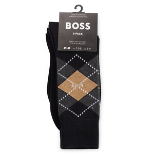 

Високі чоловічі шкарпеткиBoss, Чорний