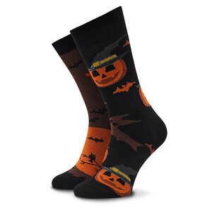 Image of Hohe Unisex-Socken Funny Socks - Halloween SM1/58 Bunt