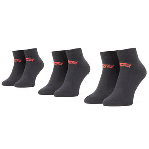 3 Pairs of Unisex Low Socks LEVI'S® - 37157-0181 Jet Black