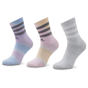 Image of 3er-Set hohe Unisex-Socken adidas - 3S C Crw Dye 3P HT3464 Mix