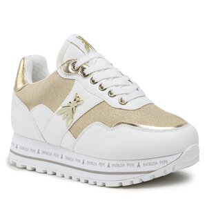 Image of Sneakers Patrizia Pepe - PJ218.27 M Bianco/Platino