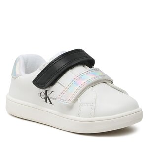 Sneakers Calvin Klein Jeans - Velcro Sandal V3A2-80496-1598 S Silver/White X059