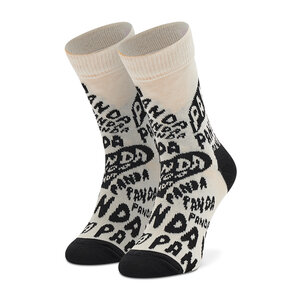 Calzini lunghi da bambini Happy Socks - KPAN01-1900 Beige