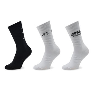 Image of 3er-Set hohe Unisex-Socken Unfair Athletics - Athletic UNFR20-188 Black
