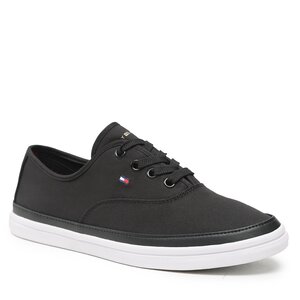 Scarpe sportive Tommy Hilfiger - Essential Kesha Lace Sneaker FW0FW06955 Black BDS