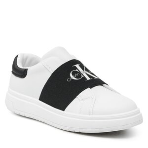 Sneakers mm Memphis Neoprene Slip-on Sneakers - Low Cut Sneaker V3X9-80558-1355 S White/Black Z002