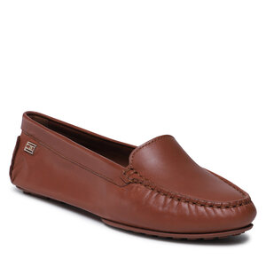Image of Mokassins Tommy Hilfiger - Essential Chic Mocassin FW0FW07224 Winter Cognac GVI