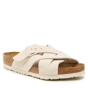 Image of Pantoletten Birkenstock - Lugano 1024534 Antique White