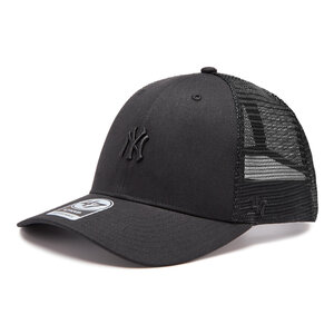Image of Cap 47 Brand - MLB New York Yankees Base Runner Mesh '47 MVP B-BRNMS17CTP-BKA Black