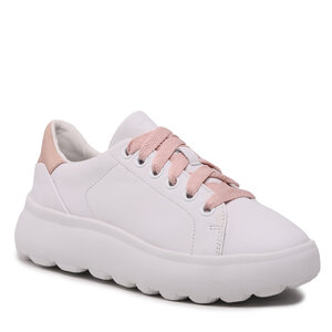 Sneakers Geox - D Spherica EC4.1 B D35TCB 00085 C1Z8Z White/Nude
