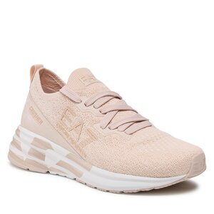 Sneakers Ea7 Emporio Armani panelled lace-up sneakers - X8X095 XK240 S334 Whisper Pink/Rose Go