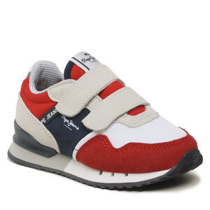 Image of Sneakers Pepe Jeans - London May Bk PBS30559 Red 255