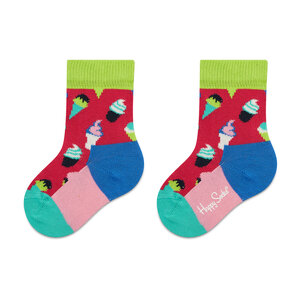 

Набір 2 пар високих дитячих шкарпетокHappy Socks, Кольоровий