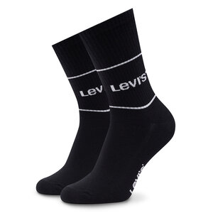 

Набір з 2 пар високих шкарпеток unisexLevi's®, Чорний