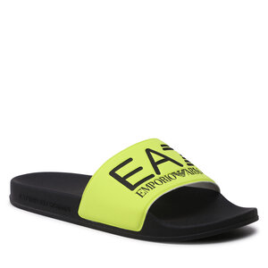 Image of Pantoletten EA7 Emporio Armani - XCP001 XCC22 M561 Yellow Fluo/Black
