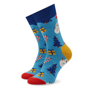 Image of Hohe Kindersocken Happy Socks - KBIO01-6300 Blau