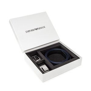Cintura da uomo Emporio Armani - Y4S498 YLP4E 81285 Blue/Black