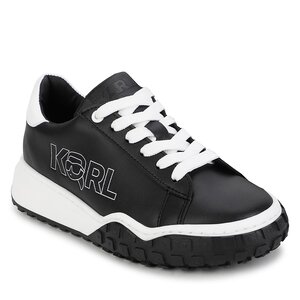 Sneakers KARL LAGERFELD - Low Cut Lace-Up Sneaker V3X9-80554-1355 S White 100