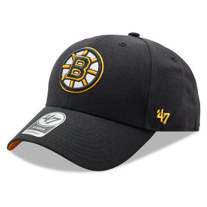 Image of Cap 47 Brand - NHL Boston Bruins Ballpark Snap &#039;47 MVP H-BLPMS01WBP-BK Black