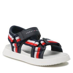 Sandali Tommy Hilfiger - Stripes Sandal T3B2-32905-1355 S Blue 800