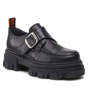 Chunky loafers Bianco - 11250171 Black
