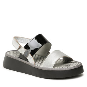 Image of Sandalen Fly London - Curafly P501318009 Silver/Black