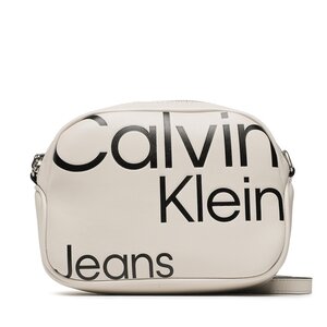 Borsetta Calvin Klein Jeans - Sleek Camera Bag20 Aop K60K610077 Beige Aop 0F4