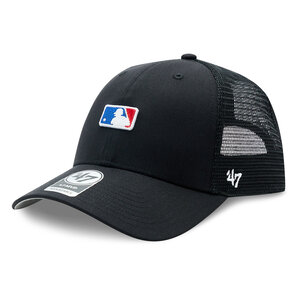 Image of Cap 47 Brand - MLB Batter Man Logo Base Runner Mesh &#039;47 MVP MLB-BRNMS01CTP-BK Black