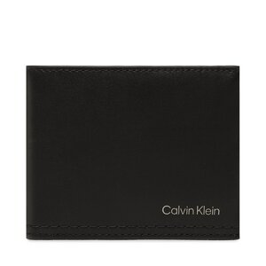 Portafoglio grande da uomo Calvin Klein - Duo Stitch Bifold 6Cc W/Bill K50K510323 BAX