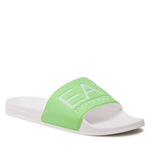 Image of Pantoletten EA7 Emporio Armani - XCP001 XCC22 S652 Paradise Green/White