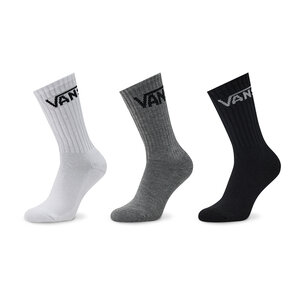 Set di 3 paia di calzini lunghi da bambini Vans - By Classic Crew VN000YBRIZH1 Black Assorted