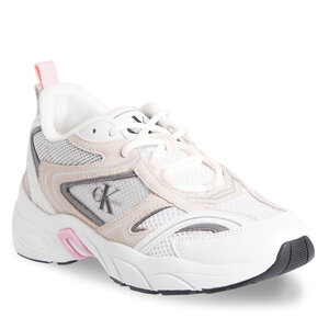 Sneakers Calvin Klein Jeans - Retro Tennis Su-Mesh Wn YW0YW00891 Bright White/Peach Blush 0LC