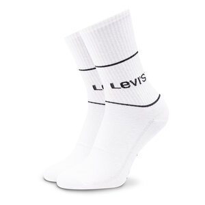 

Набір з 2 пар високих шкарпеток unisexLevi's®, Білий