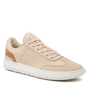 Sneakers Tommy Hilfiger - Corporate Seasonal Cup Leather FM0FM04491 Tuscan Beige AF6